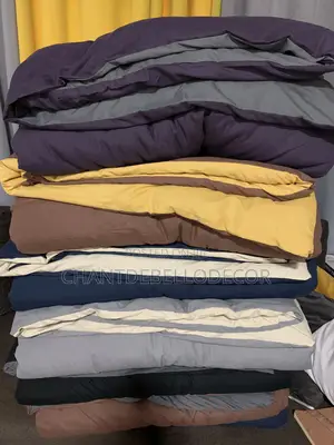 Luxurious Comfy 7 In 1 King Size Removable Reversible Duvet Set