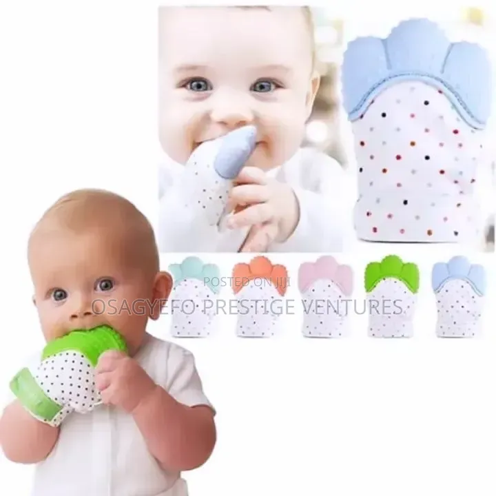 Baby Silicone Teething Mitten