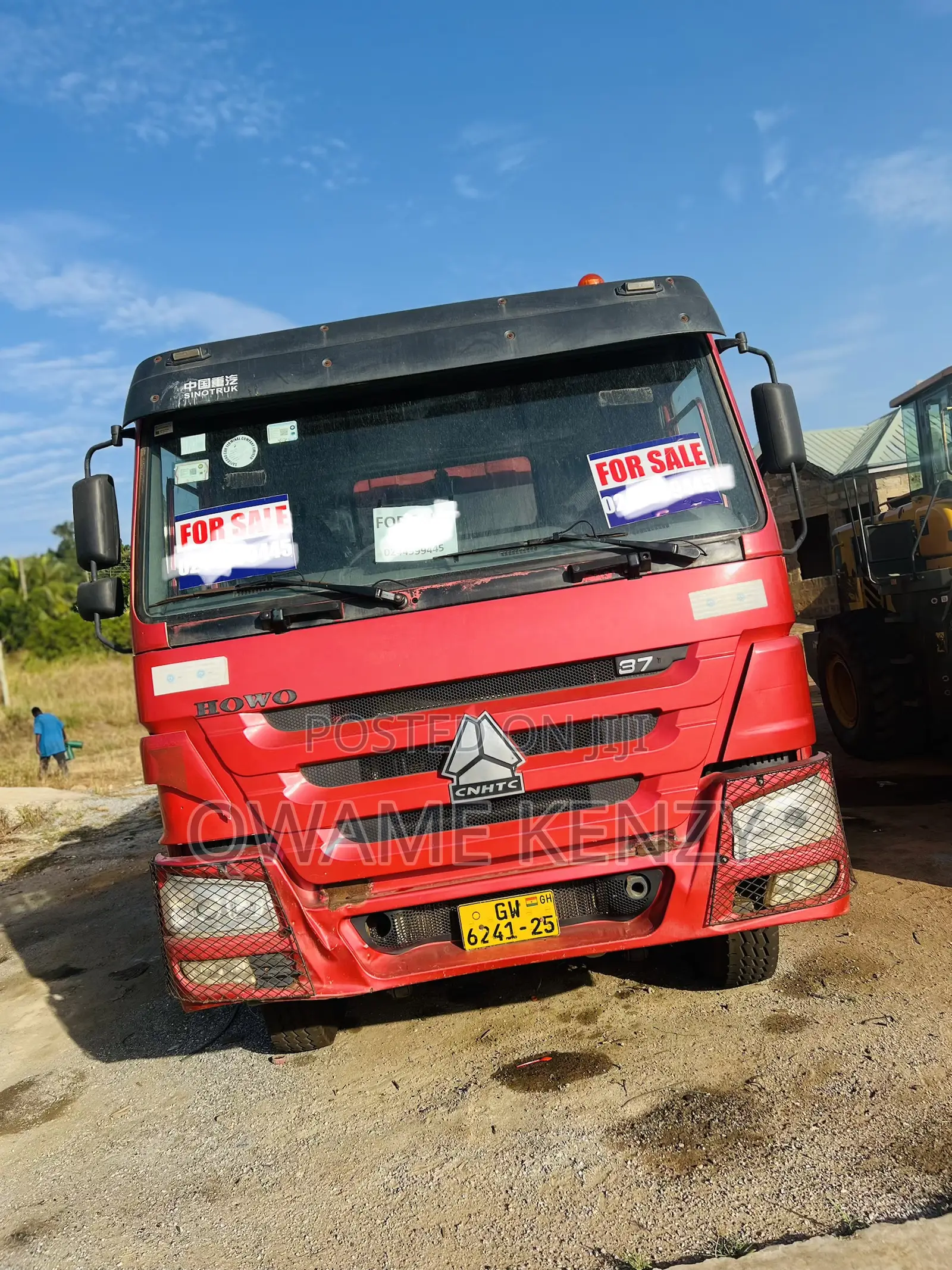 Howo Truck 2025 Red