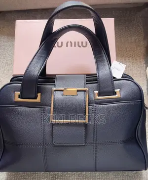 Navy Blue 2 in 1 Set Handbag