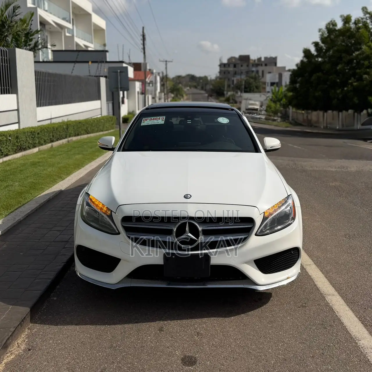 Mercedes-Benz C300 Sport 4Matic Sedan AWD (2.0L 4cyl 7A) 2017 White
