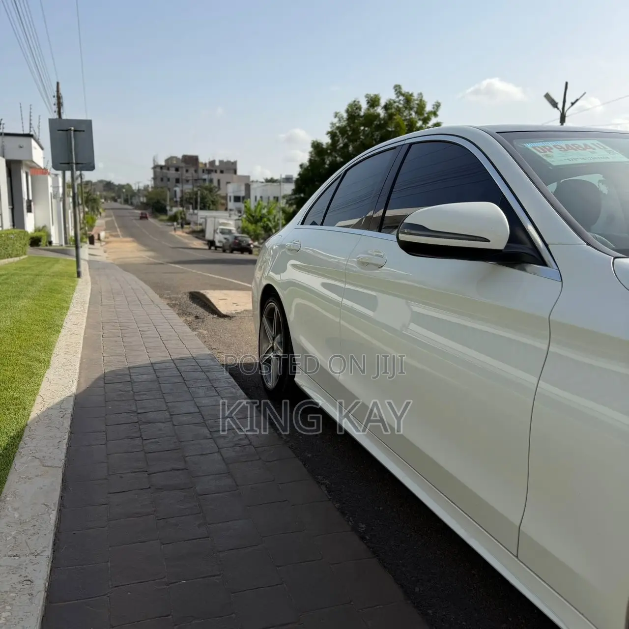 Mercedes-Benz C300 Sport 4Matic Sedan AWD (2.0L 4cyl 7A) 2017 White