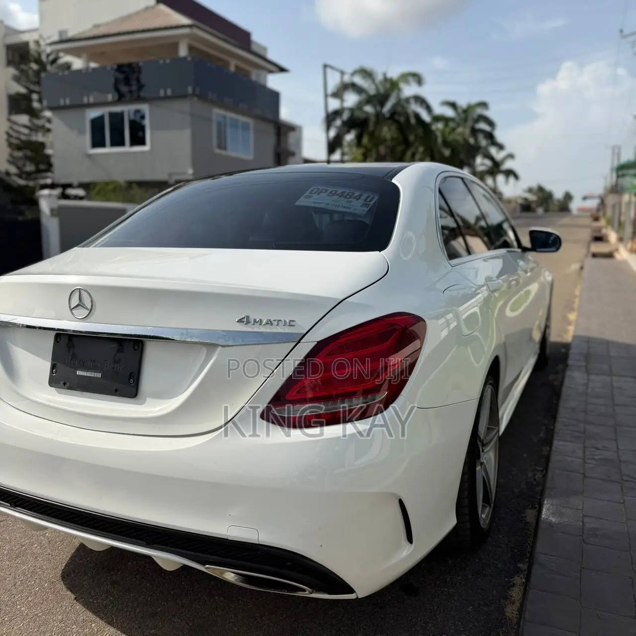 Mercedes-Benz C300 Sport 4Matic Sedan AWD (2.0L 4cyl 7A) 2017 White