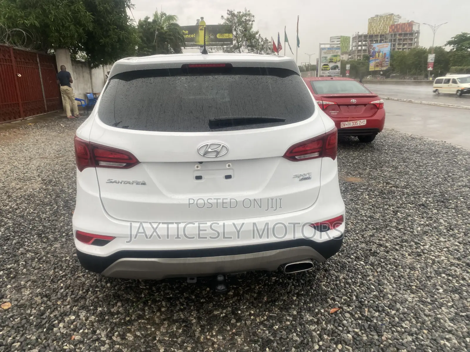 Hyundai Santa Fe SE AWD 2018 White