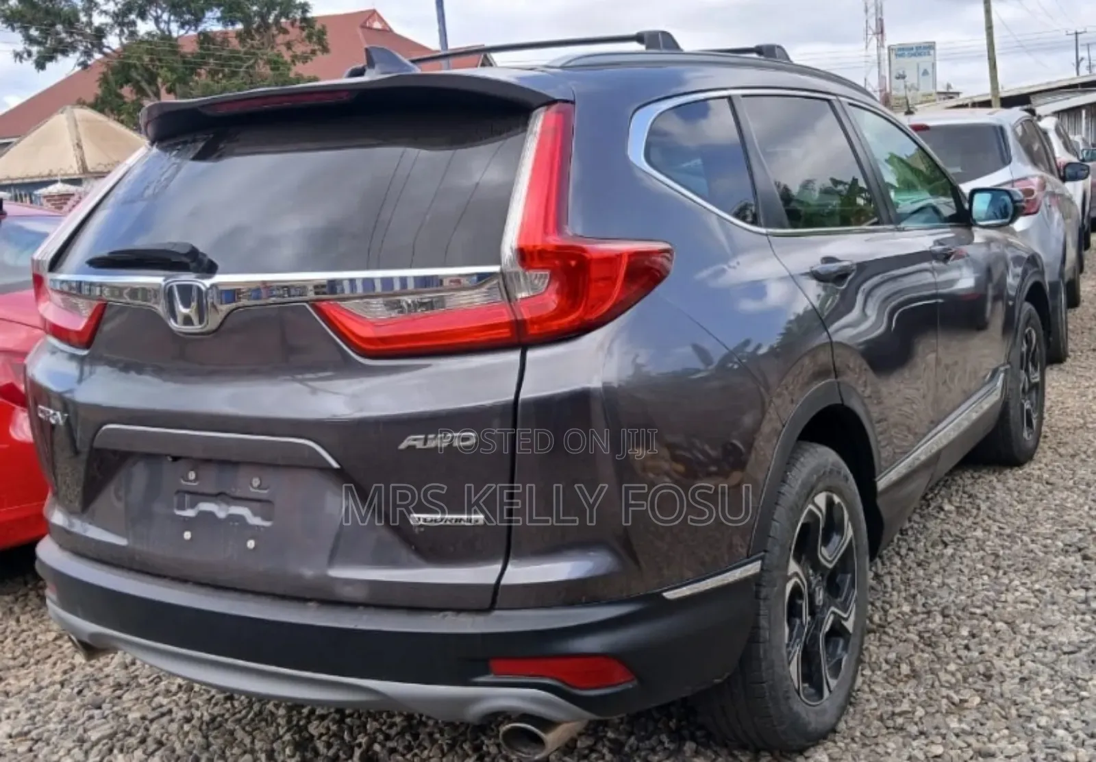 Honda CR-V Touring 4dr SUV AWD (1.5L 4cyl CVT) 2017 Gray