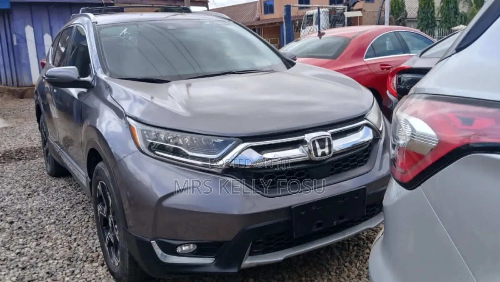 Honda CR-V Touring 4dr SUV AWD (1.5L 4cyl CVT) 2017 Gray