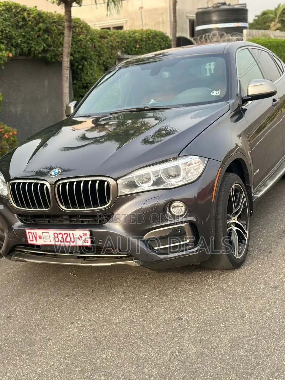BMW X6 xDrive35i Coupe 4x4 (3.0L 6cyl 8A) 2017 Gray