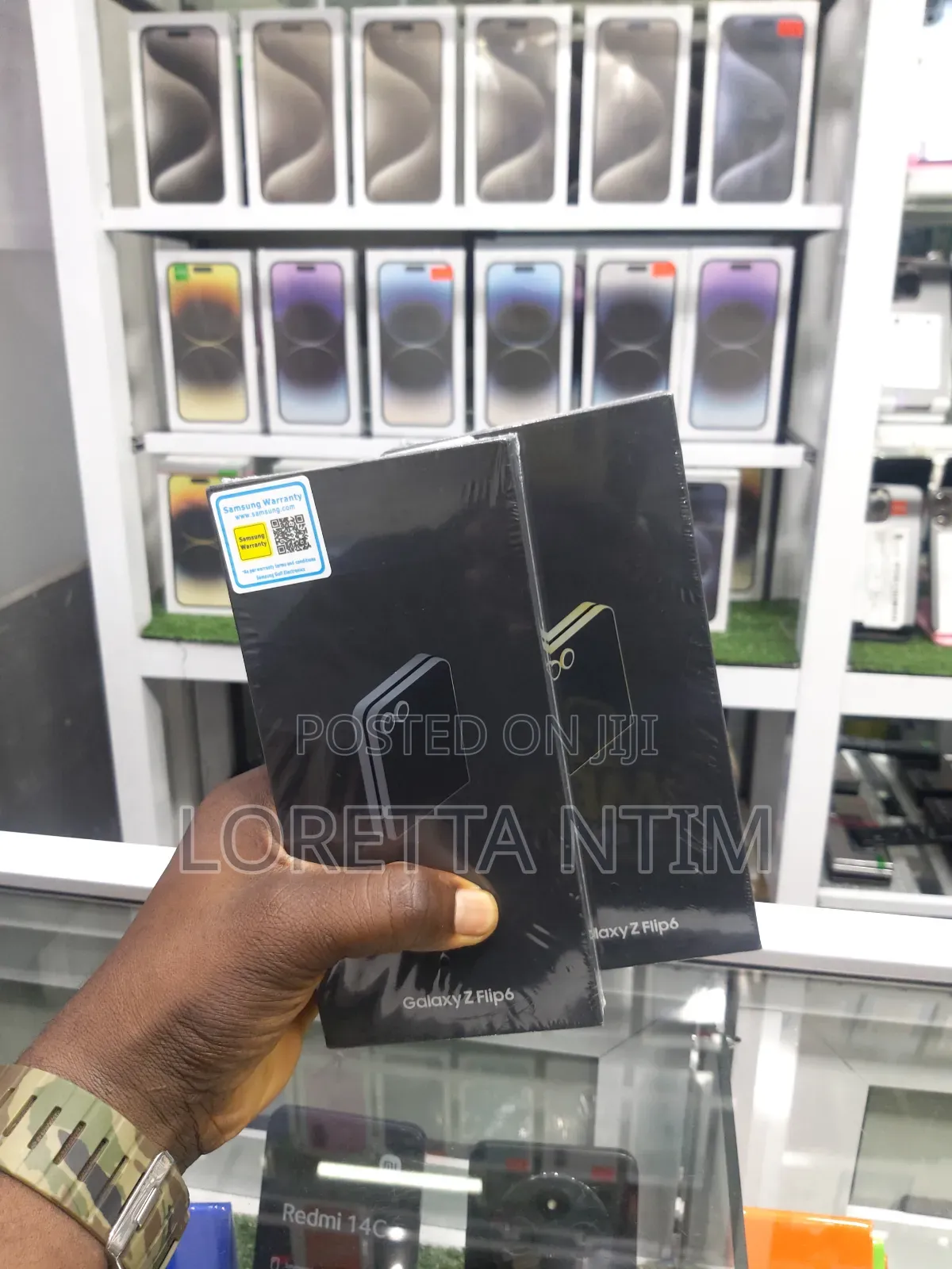 New Samsung Galaxy Z Flip6 256 GB Rose Gold
