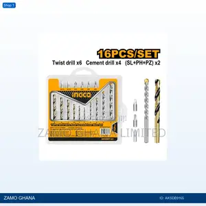 16pcs Drill Bits Screwdriver Bits - Aksdb9165