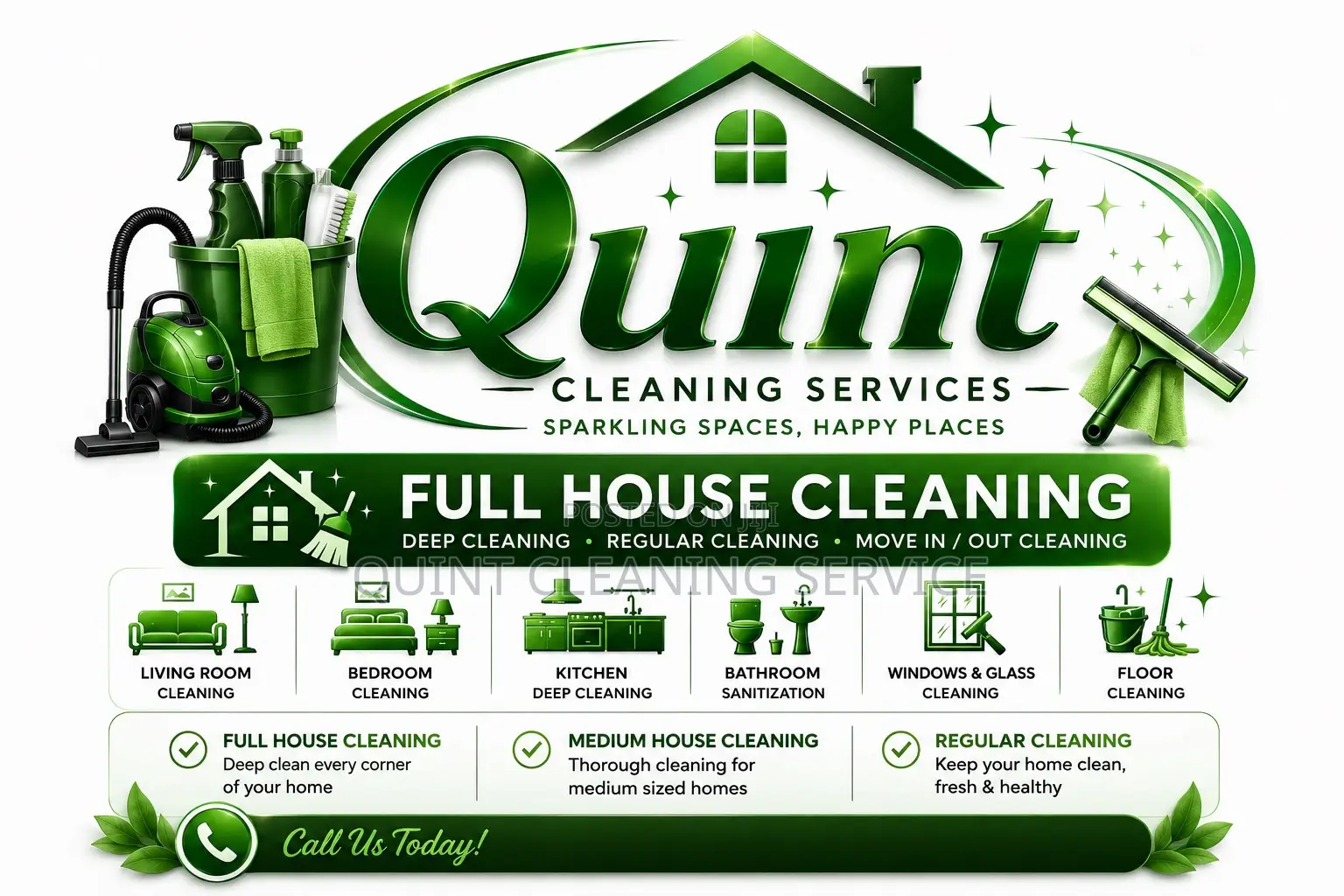 We Provide Quality And Reliable Cleaning Service