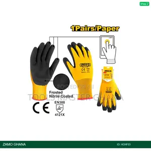 Nitrile Frosted Coated - Hgnf03