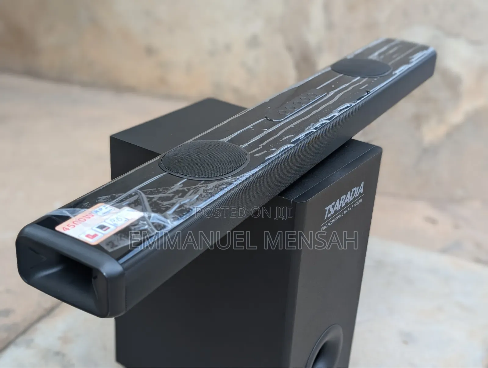 3d Quality Soundbar + Woofer
