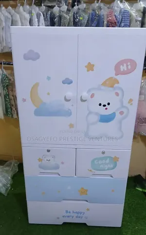 Kids’ Wardrobe and Storage Cabinet
