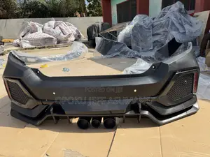 Honda Civic 2016 - 2018 Hatchback Back Bumper Complete