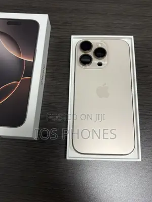 New Apple iPhone 16 Pro Max 256 GB Gold