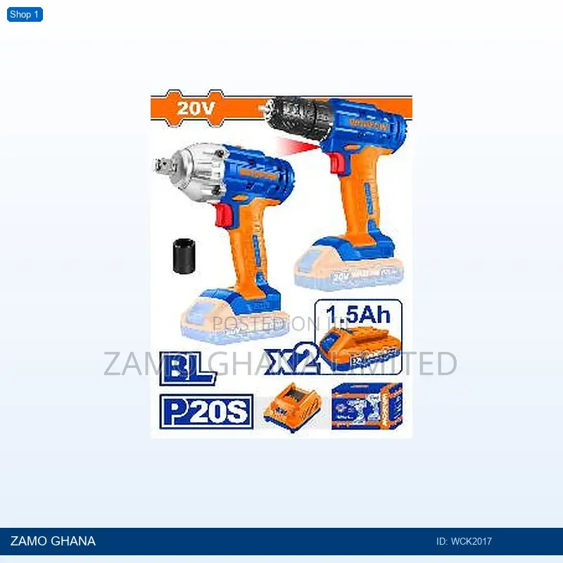 Cordless 2 PCS Combo - Wck2017