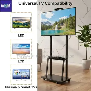 Very Solid 32-75 Mobile Tv Stand 32-75