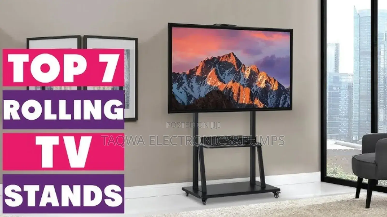 Check the 32-75 Universal Mobile Tv Stand