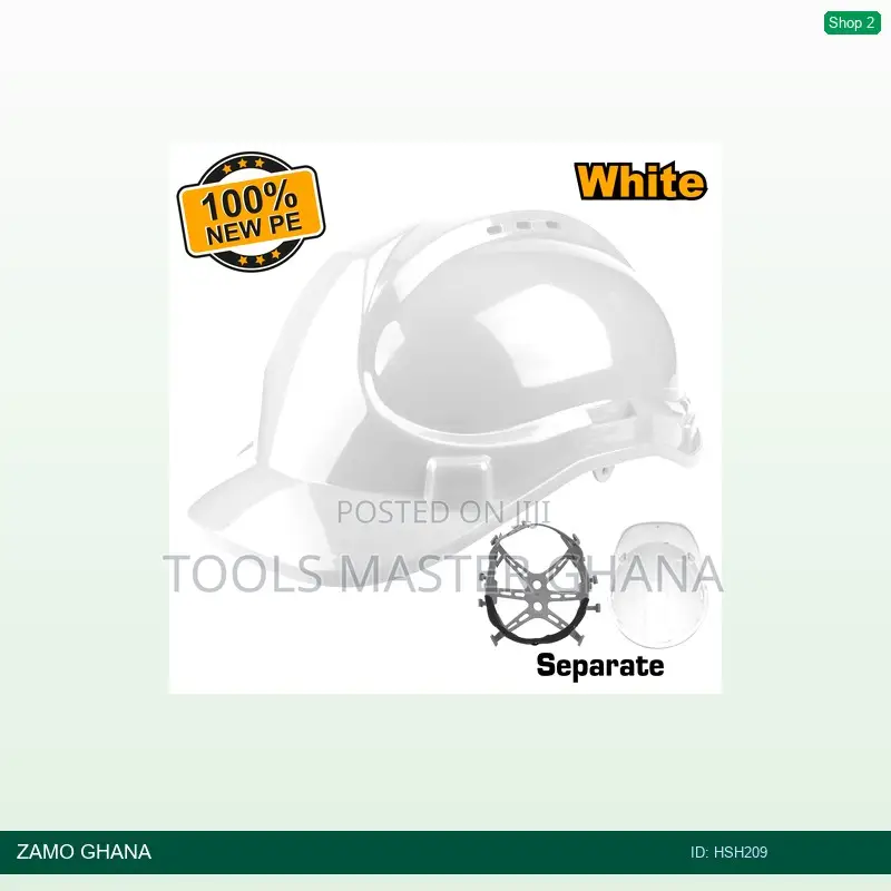 Safety Helmet White - Hsh209