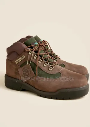 Timberland Field Boots Coffee Brown N Green