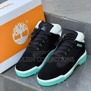Timberland Field Boots Lite Green White N Black