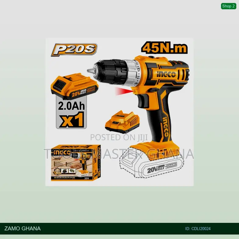 Li Cordless Drill - Cdli20024