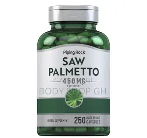 Saw Palmetto 450mg | 250 Capsules | Herb Extract Supplement Blend