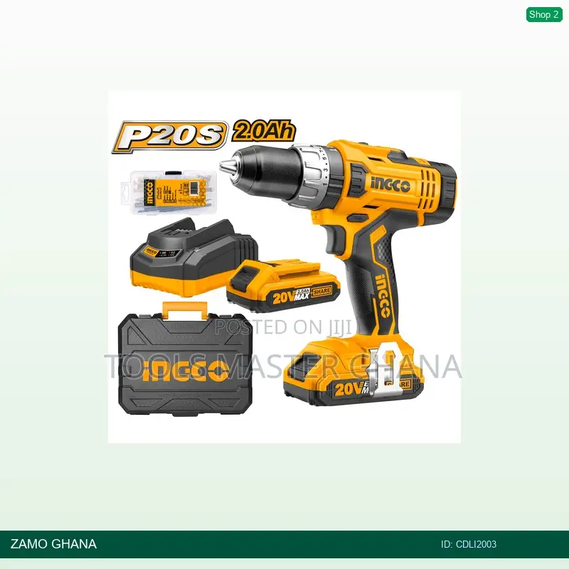 Li Cordless Drill 20v With - Cdli2003