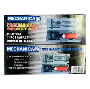 14pcs Impact Driver Cr-v Bits Set Mechanica - Me-Bt014-Bt