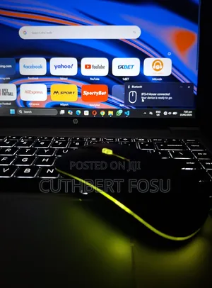 Dual-Mode Wireless Rechargeable Mouse