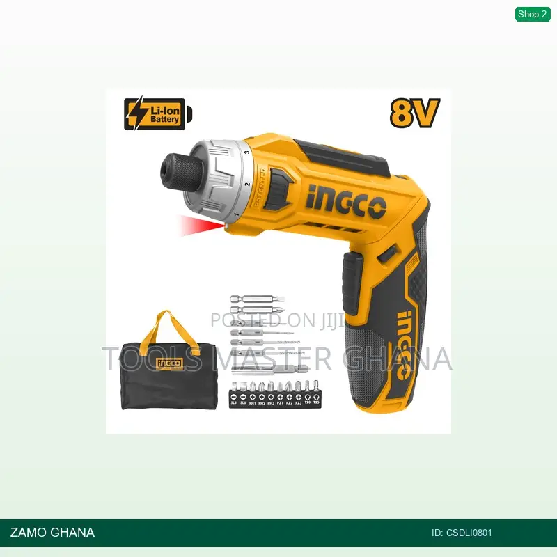 Li Cordless Screwdriver - Csdli0801