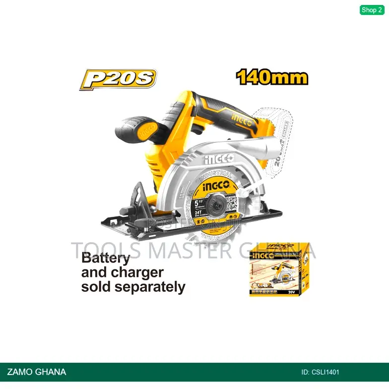 Cordless Circular Saw - Csli1401