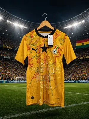 Black Stars Jersey (Away Kit)