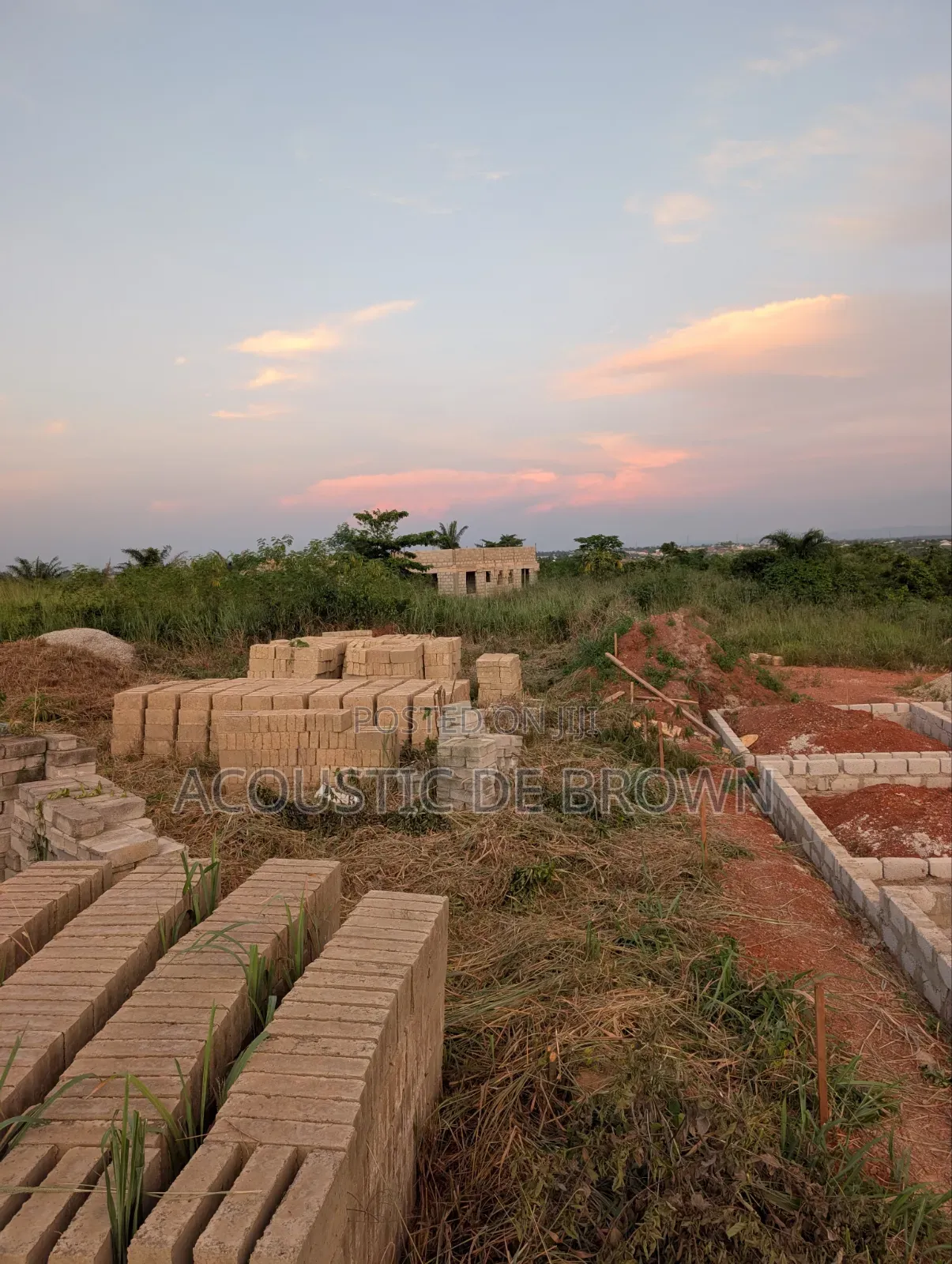 Pakyi Number 2 Full Plot for Sale Obuasi Road Near Justice Hotel
