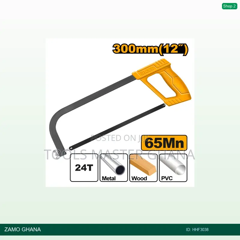 Hacksaw Frame 12" - Hhf3038