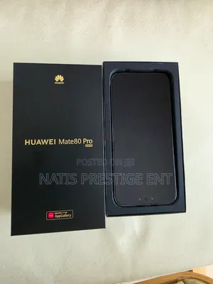 New Huawei Mate 80 Pro 5G 256 GB Black