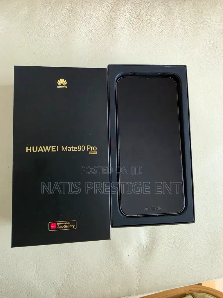 New Huawei Mate 80 Pro 5G 256 GB Black