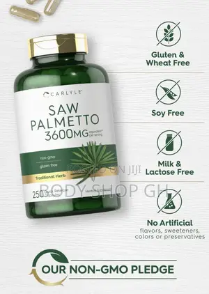Saw Palmetto for Men and Women | 250 Capsule | Herb Extract Supplement