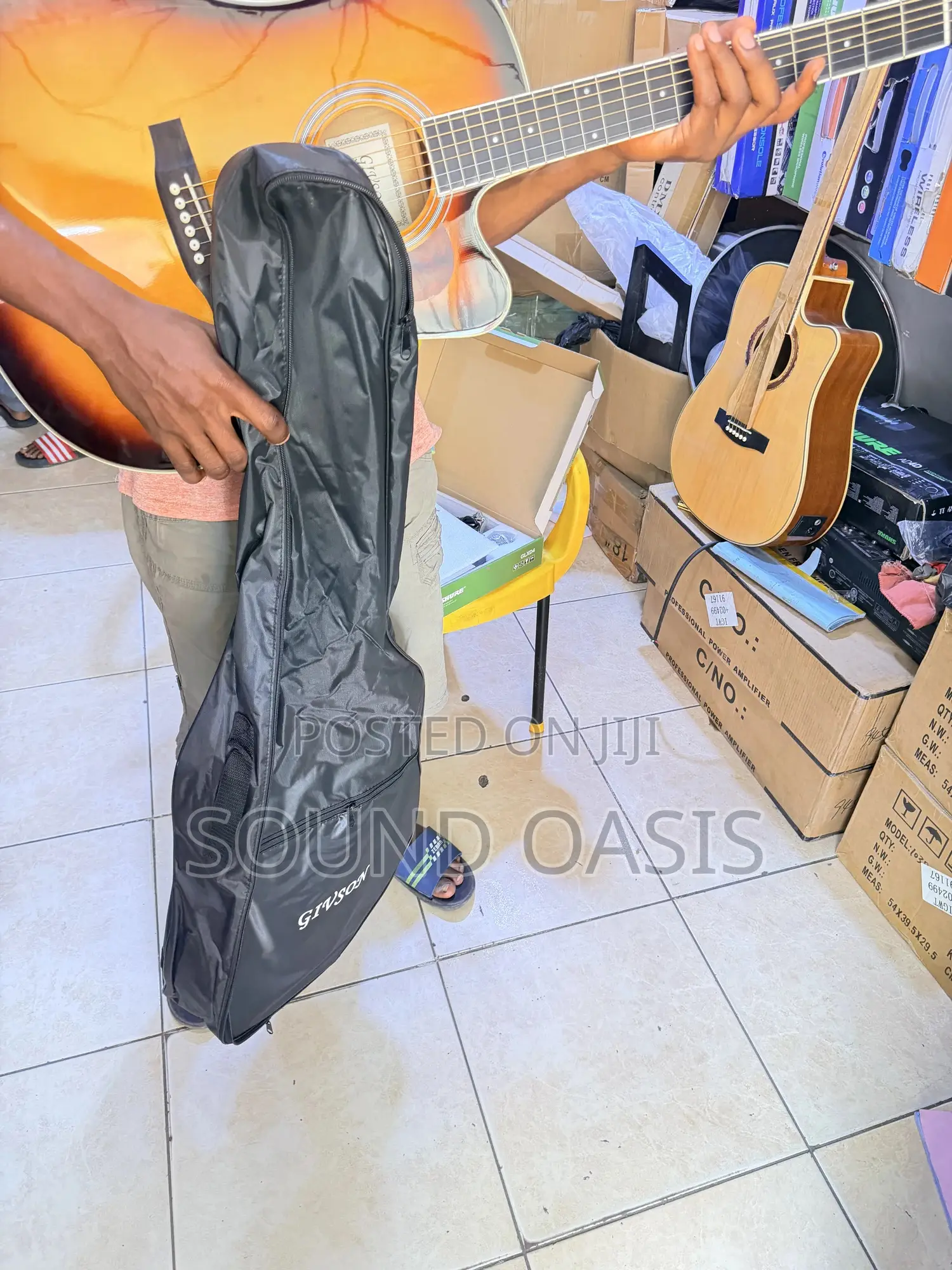 Givson Semi-Acoustic Guitar Plus Bag