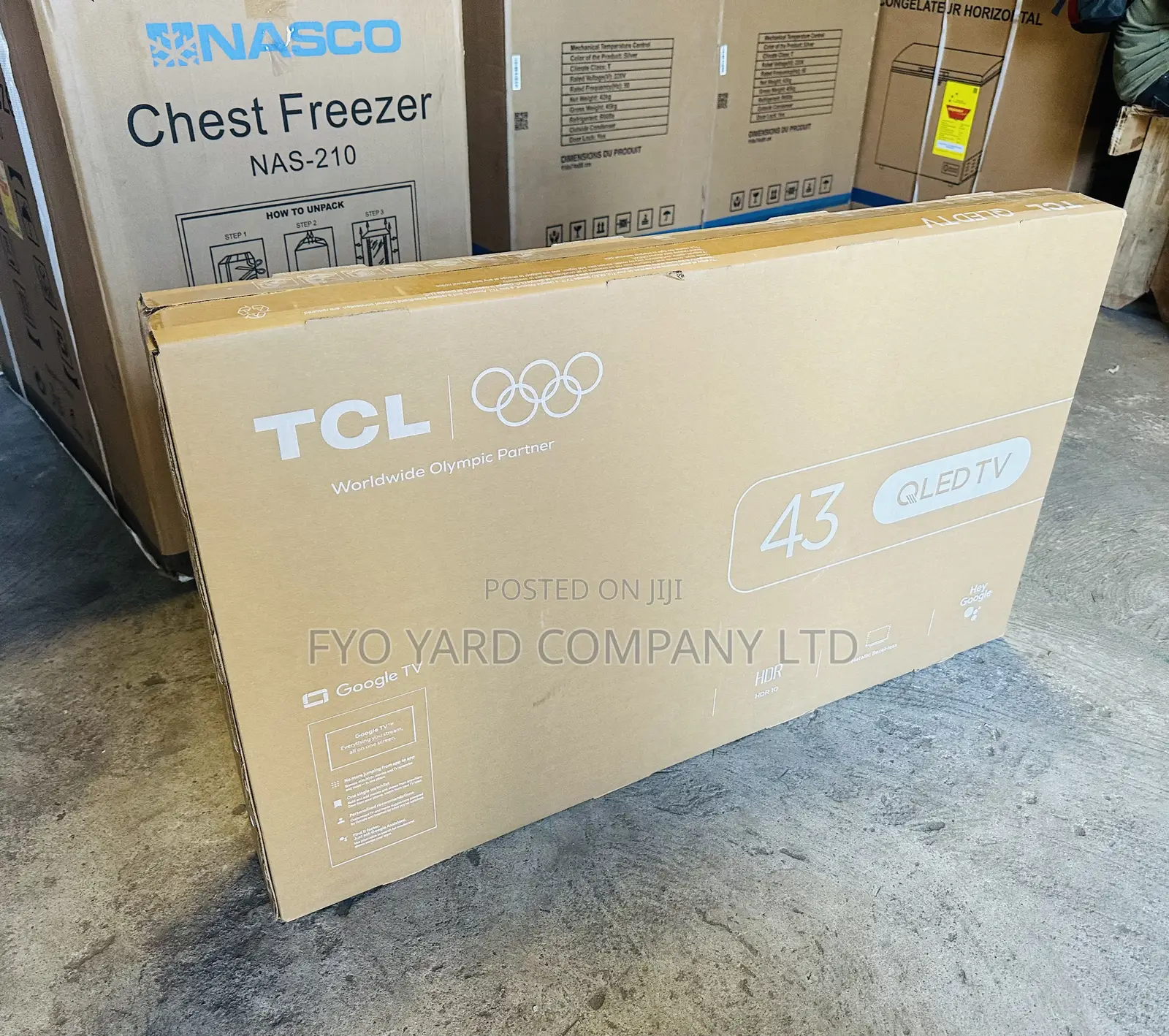 Stylish Design TCL 43 Smart Qled Android Tv