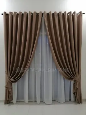 Brown Coloured Curtains Loyalty Decor