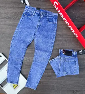 Stock Plain Jeans Trousers for Men (Sizes 30,31,32,33, 34, 36, 38, 40)