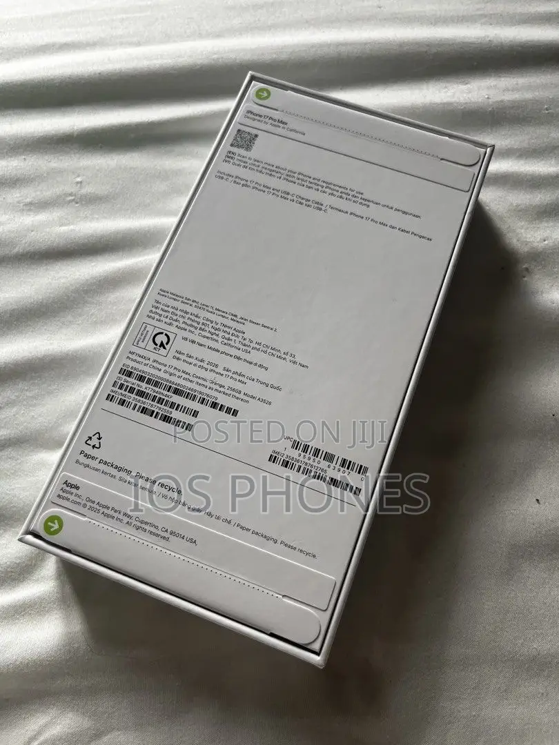 New Apple iPhone 17 Pro Max 512 GB Orange