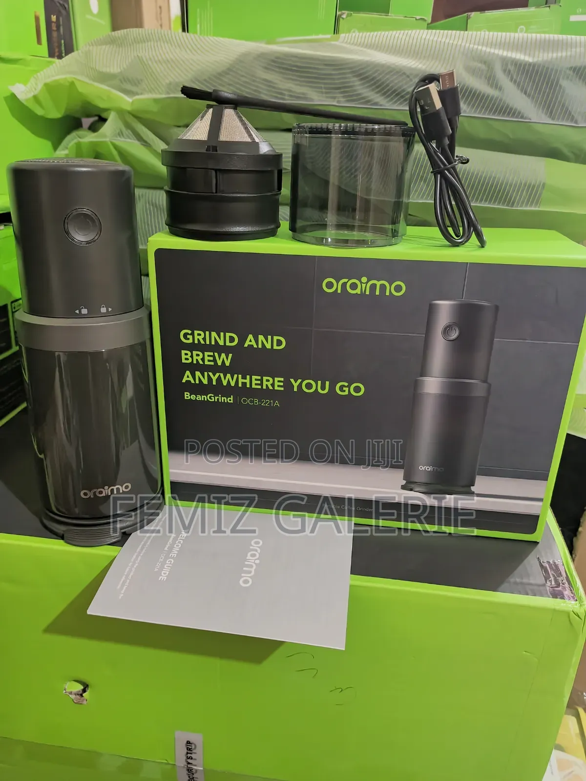 Oraimo Beangrind 2in1 Portable 350ml Coffee Grinder