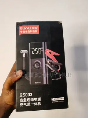 All-in-One Car Jump Starter With 150psi Air Pump Power Bank
