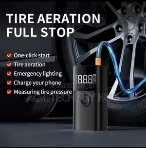 All-in-One Car Jump Starter With 150psi Air Pump Power Bank