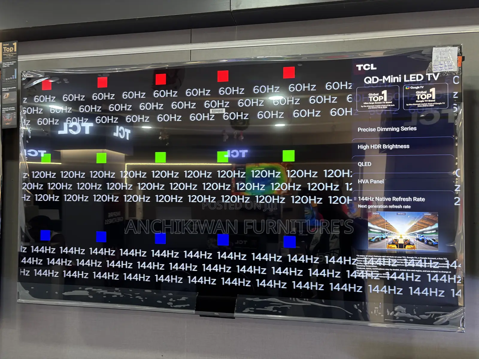 Tcl 2025 Model Qd Miniled 85 Inches Google /Gaming Tv