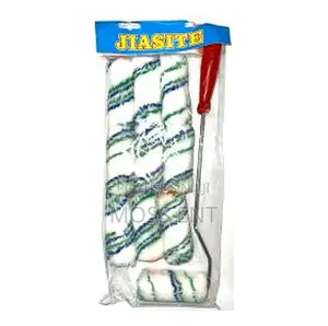 Roller Brush Set 10pcs 4 Inch Paint Brush Set - H