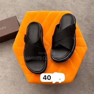 Original Pedro Cross Leather Slippers for Men