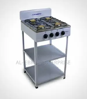 4 Burner Gas Stove With Stand